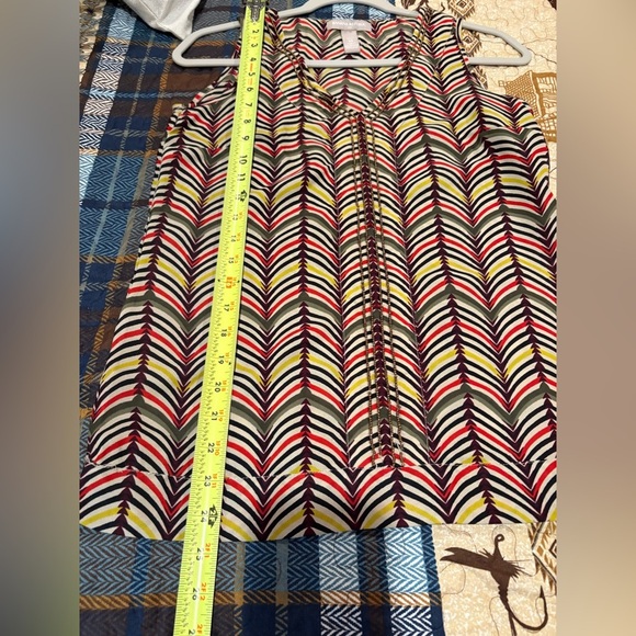 Banana Republic women's tank chevron pattern in multiple colors size XS - Picture 10 of 10